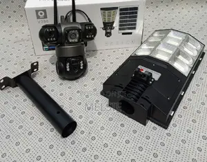 Ai Solar Camera + Lighting 2-in-1 With Solar Streetlight Security Cam