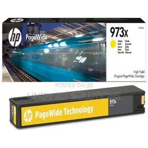 Hp 973x High Yield Yellow Original Pagewide Cartridge