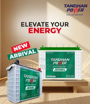 Tandhan Power 12v 200ah Tall Tubular Solar Battery