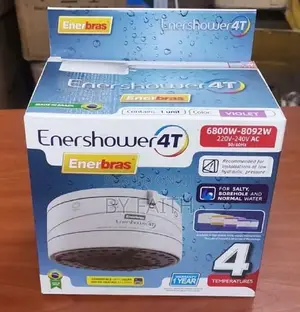 Enerbras Good Quality Enershower 4t Instant Shower Water Heater