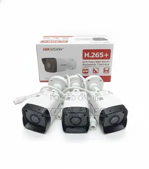 Infrared Night Lights Hikvision 2 Mp Bullet CCTV Camera