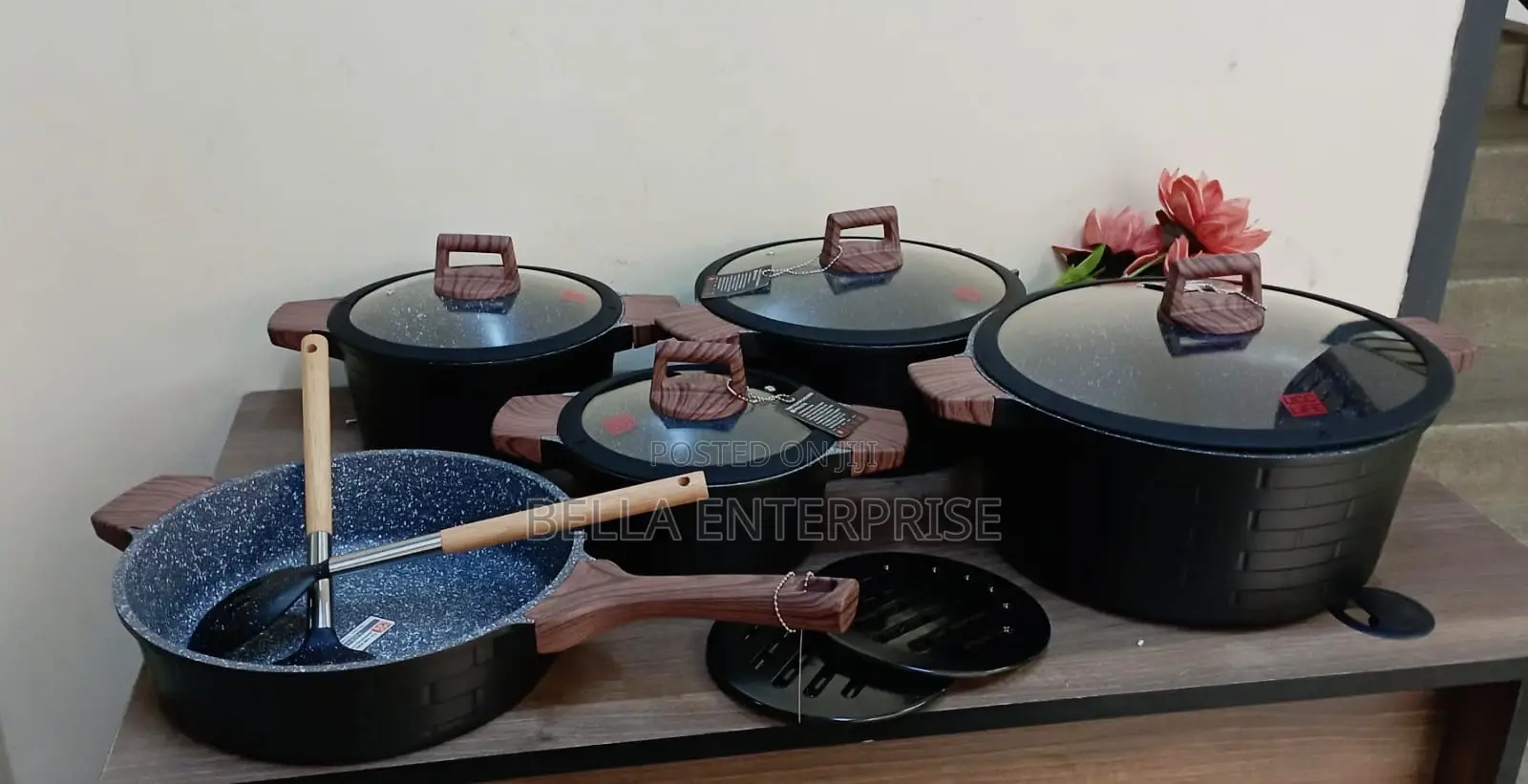 Block 13pcs Granite Coating Kitchen Cookware Set