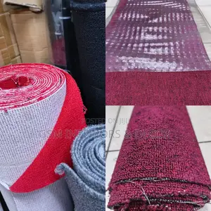 Wal to Wall Carpets in Pure Red, Black, Grey and Maroon