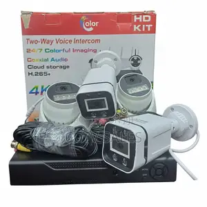 Hikvision 4 Cameras 1080p 2mp CCTV Kit With 4ch DVR 500gb Hard Drive