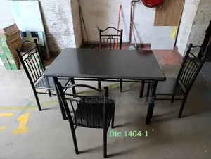 Executive 4 Seater Dining Table With Seats Dtc1404-1