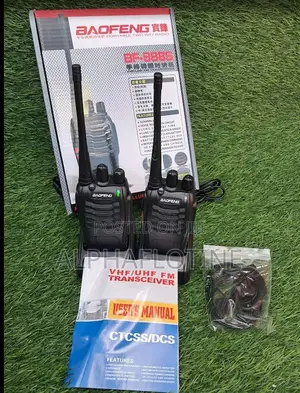Baofeng Bf-888s Walkie Talkie Security Device