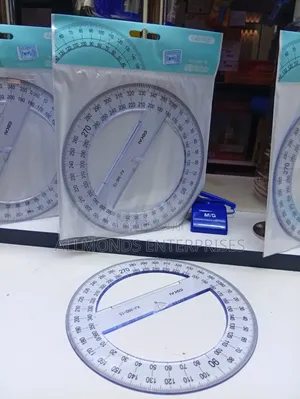 360 Degres Clear Protractor