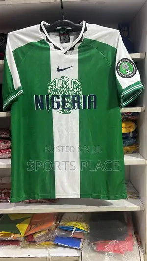 Nigeria 1996 Retro Home Kit