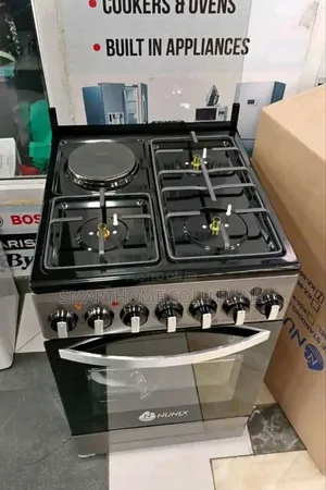 Nunix 60×60 3+1 Freestanding Cooker With Electric Oven
