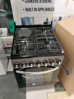 Nunix 60by60 3gas 1 Electric Plate Plus Electric Oven