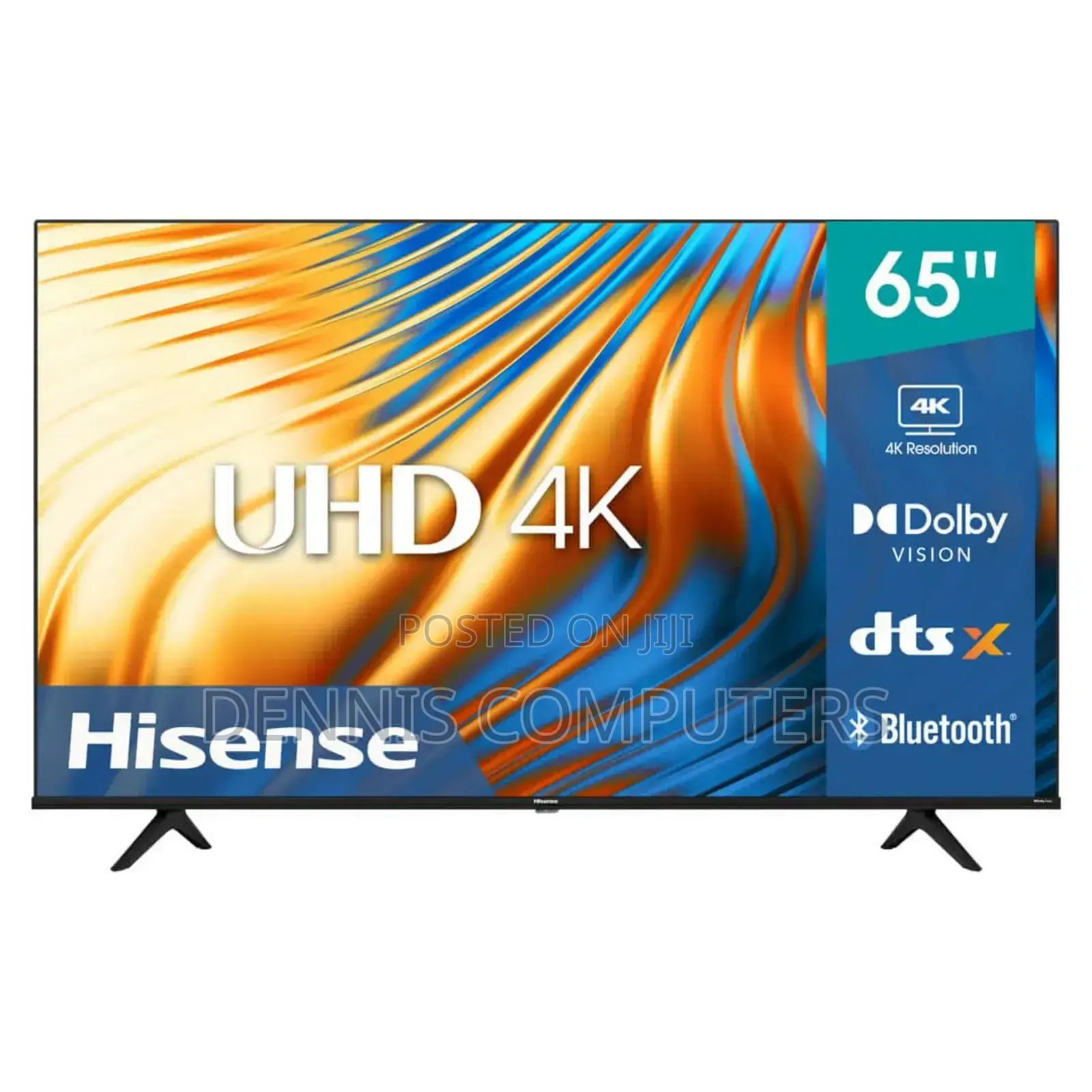 Hisense 65 Inch Uhd Smart Tv 65a6nken
