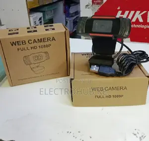 1080p Plug Play Webcam With Mic - Works With Windows Mac