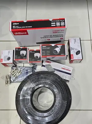 Dahua 4 CCTV Cameras Full Kit 2mp With Night Vision