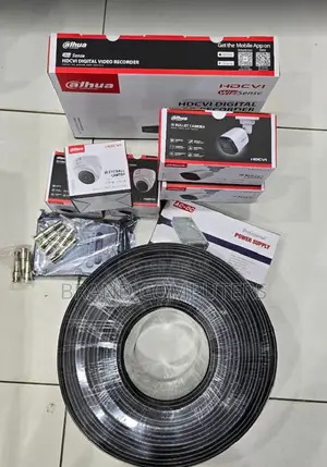 Dahua CCTV Security Cameras / Dahua 4 Channel Full Kit
