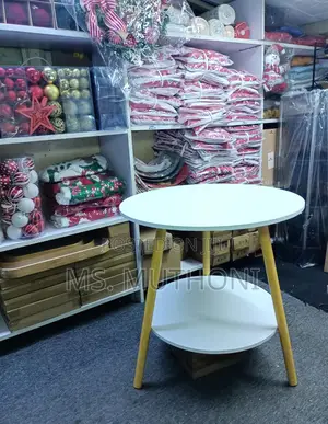 Nordic Style Round Double Layer Coffee Table*
