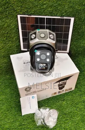 4g Solar Camera Dual Lens – 4mp CCTV 4g Security CCTV Camera