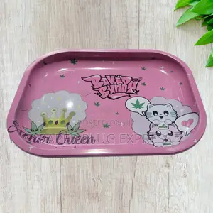 Stoner Queen Baked Bunny Mini Metal Tray