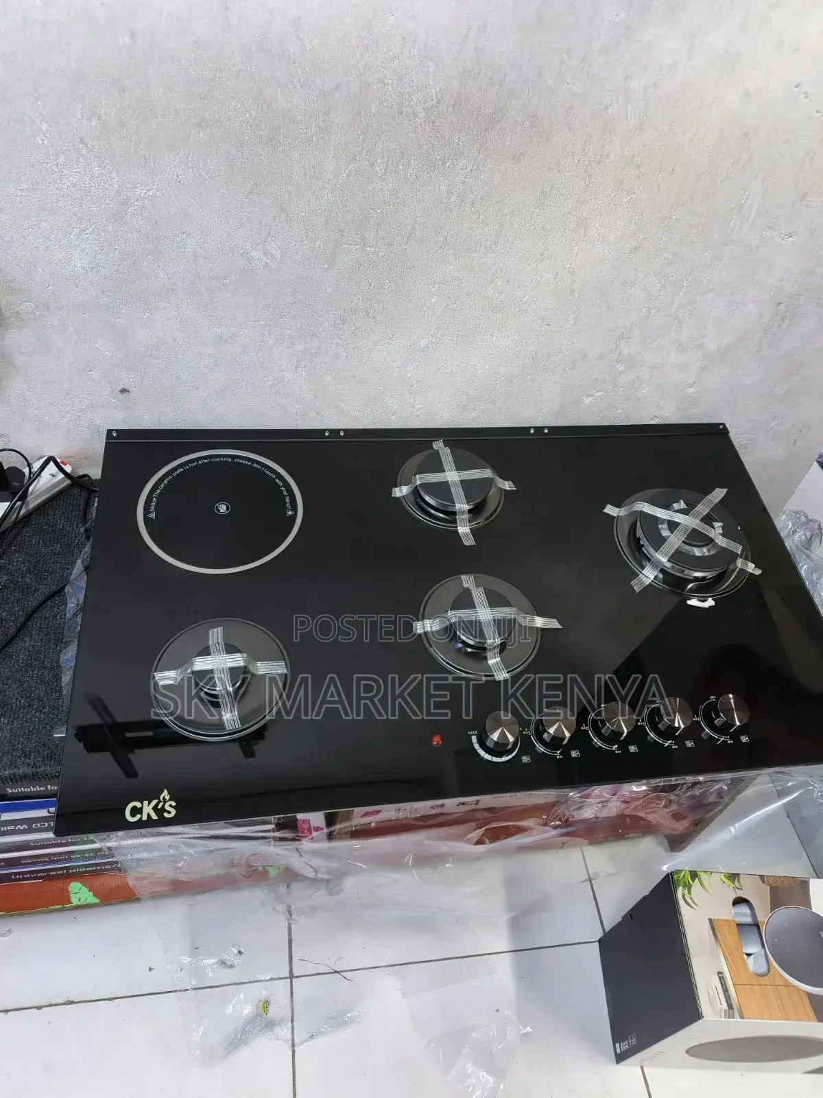 Brand New Ck's Inbuilt Hob 90 Cm