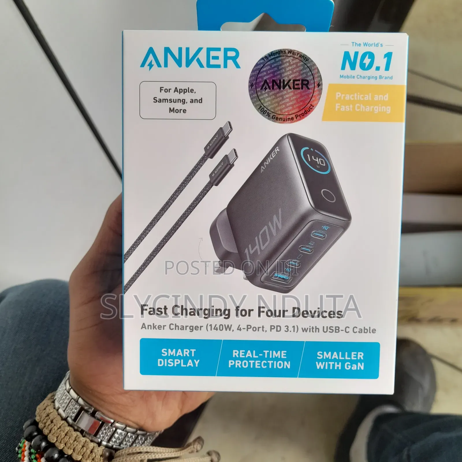 Anker Fast Charging for Four Devices 140w