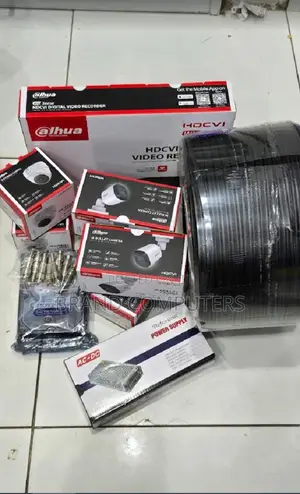 Dahua 4 Channel CCTV Camera Package 2mp Ir CCTV Camera
