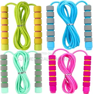 Kipfit Red Weighted Jump Skipping Rope for Fitness Workout.