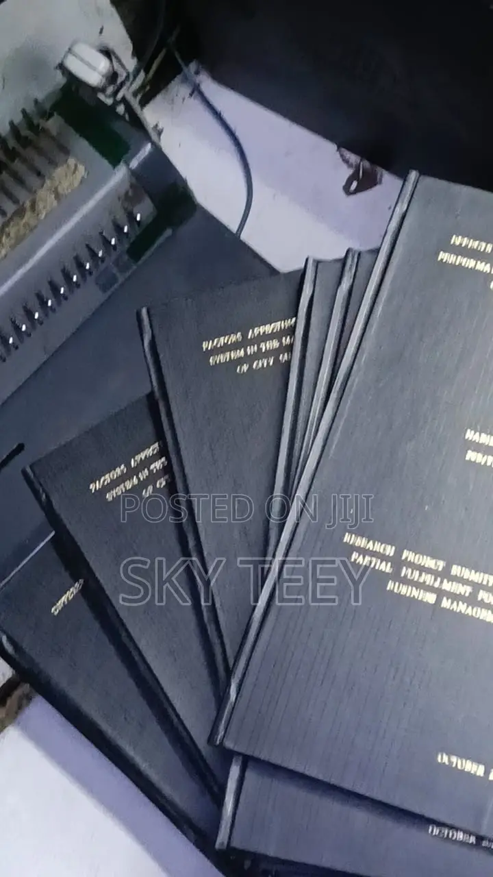 Hardcover Binding Bulky