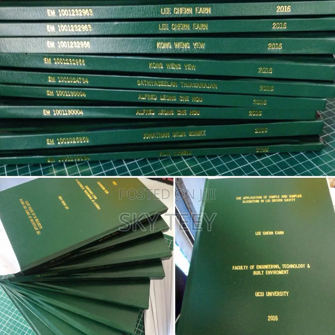 Hardcover Binding Bulky