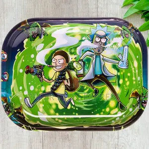 Rick Morty Mini Rolling Tray – Intergalactic Style!