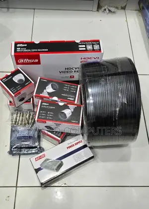 4 Channel Dahua Camera Complete Camera Package