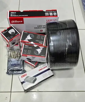 Dahua 4 Channel Full Kit CCTV Cameras Package