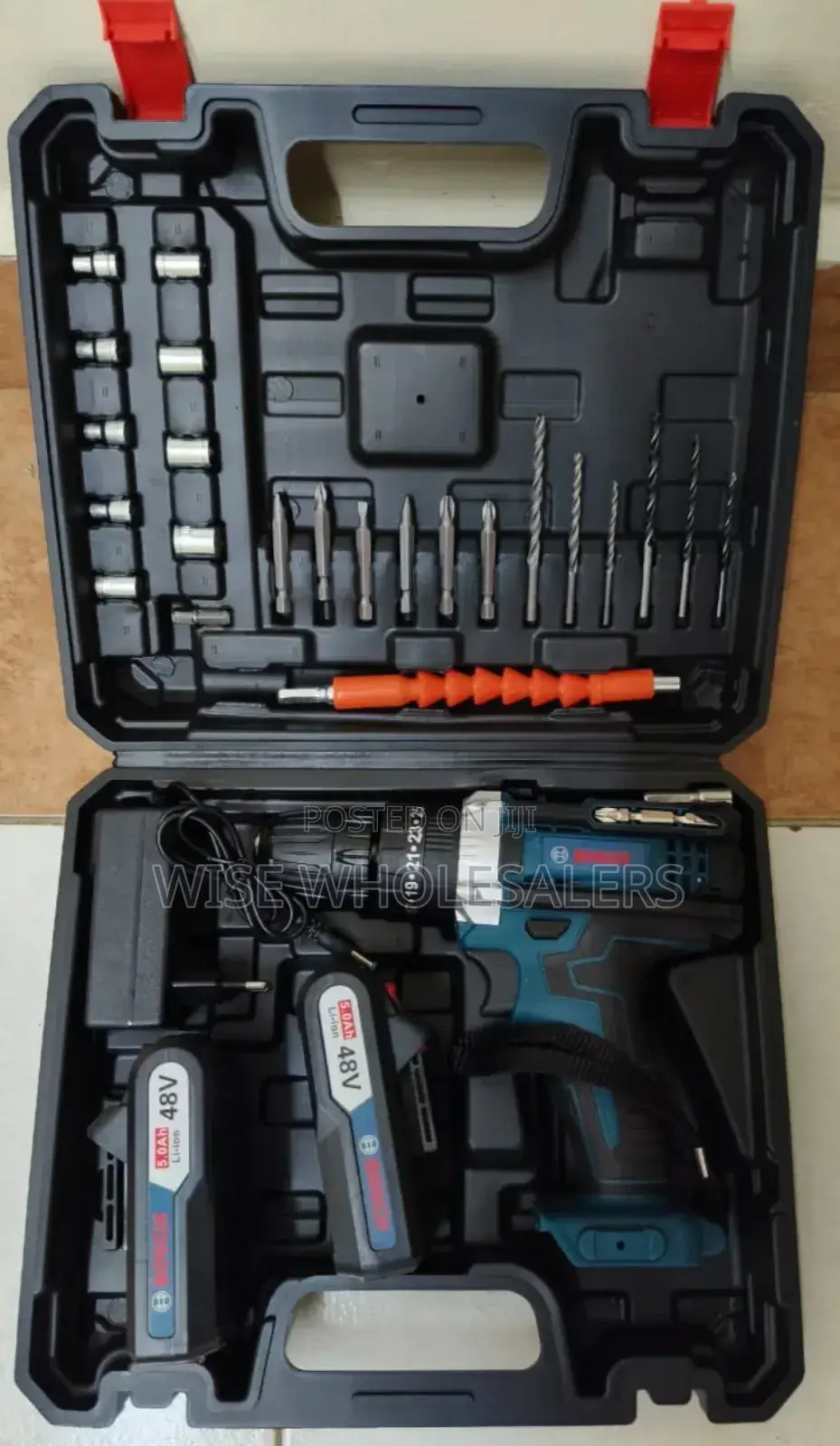 Bosch 48v Cordless Drill Set.