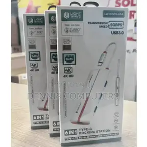 Lightwave (Lw-Doc-61a) Station 3 Usb C/ Hdmi/Rj45