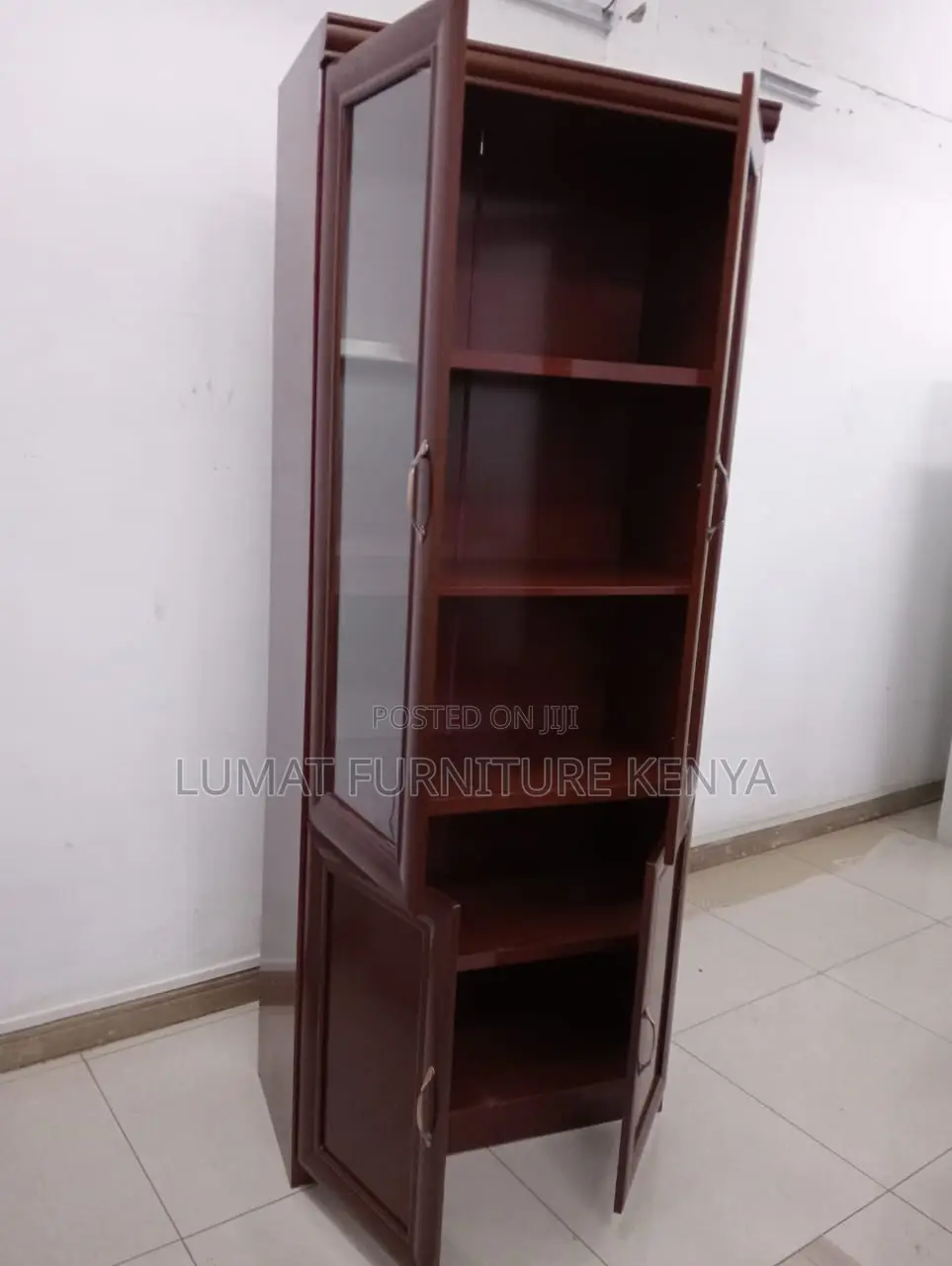 Wooden Document Storage Cabinet