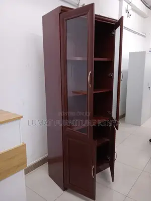 Wooden Document Storage Cabinet