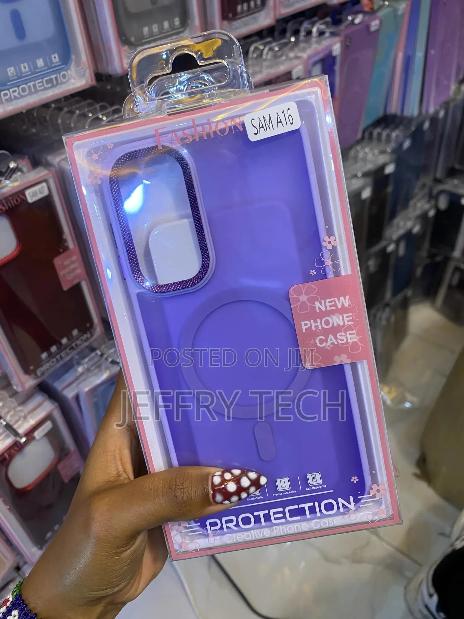 Mo3ezz Transluscent Magnetic Samsung Galaxy A16 Case