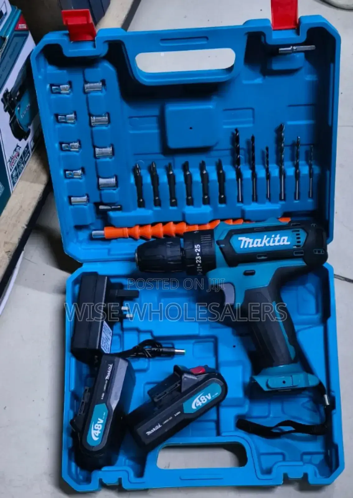 Makita 48v Cordless Drill Set.