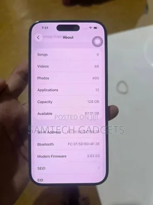 Apple iPhone 15 Pro 128 GB Silver