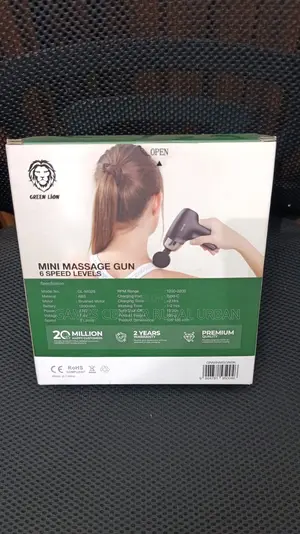 Green Lion Mini Massage Gun 6 Speed Level