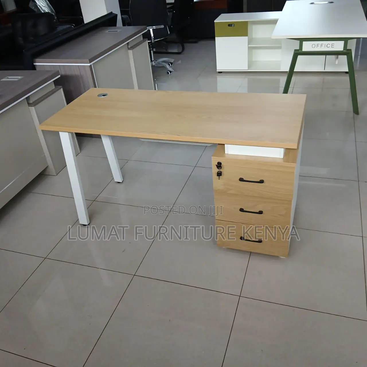 Modern Steel Frame Work Desk