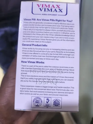 Vimax Male Herbal Supplement