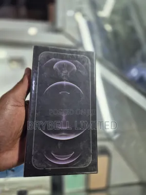 New Apple iPhone 12 Pro Max 256 GB Black