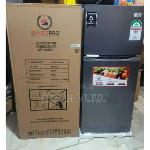 SFR-150-Dt-I Smart Pro Double Door Refrigerator, 121l - Silver