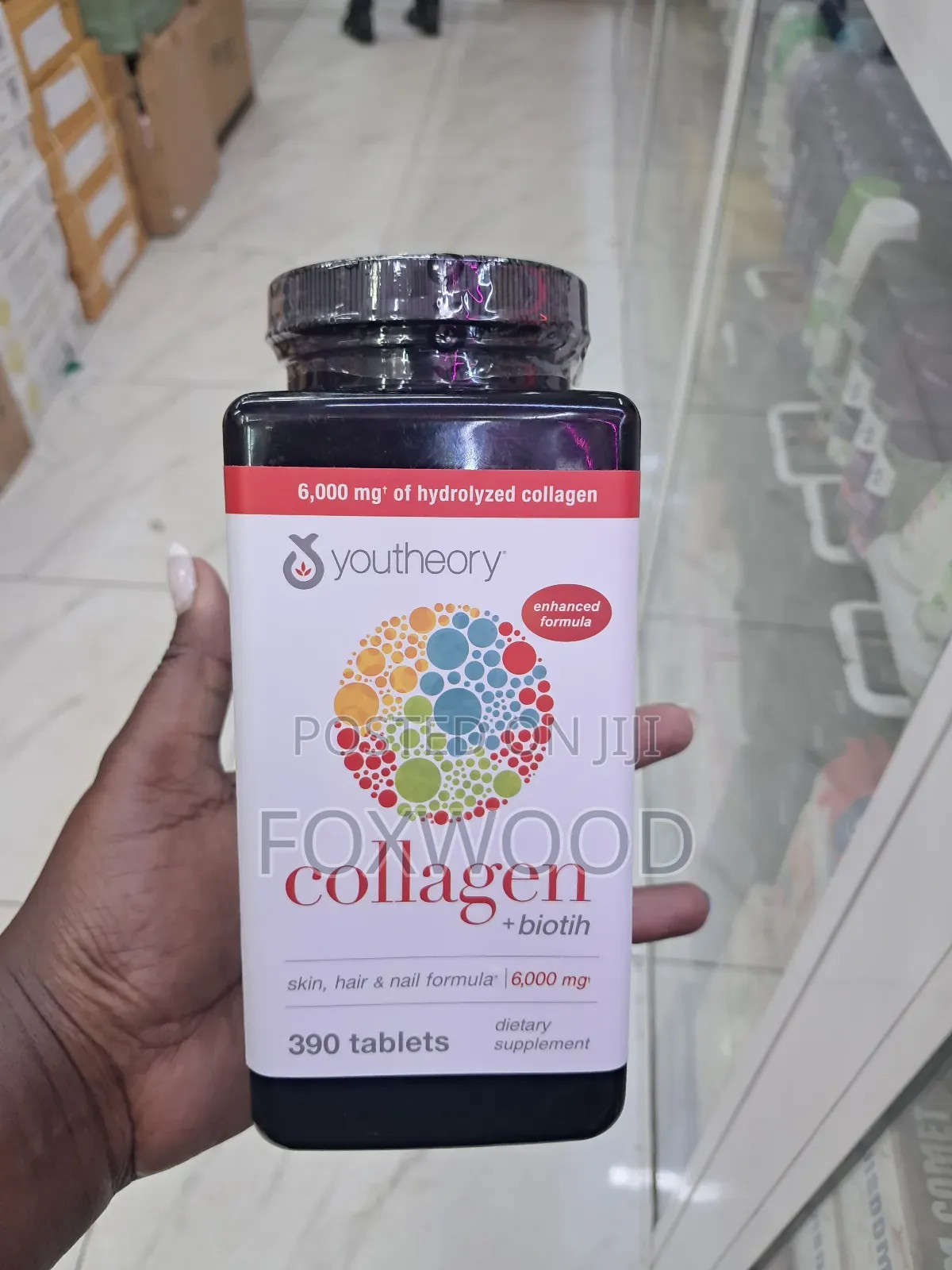 Youtheory Collagen + Biotin, A Dietary Supplement 390 Tablets