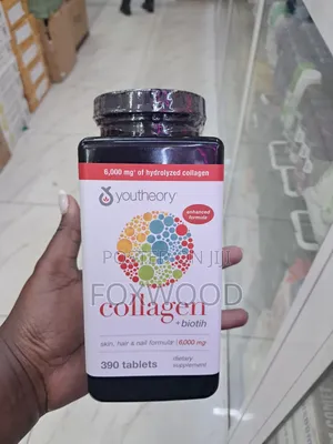 Youtheory Collagen + Biotin, A Dietary Supplement 390 Tablets