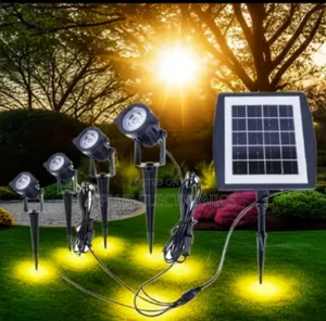 4+1 Solar Garden Light