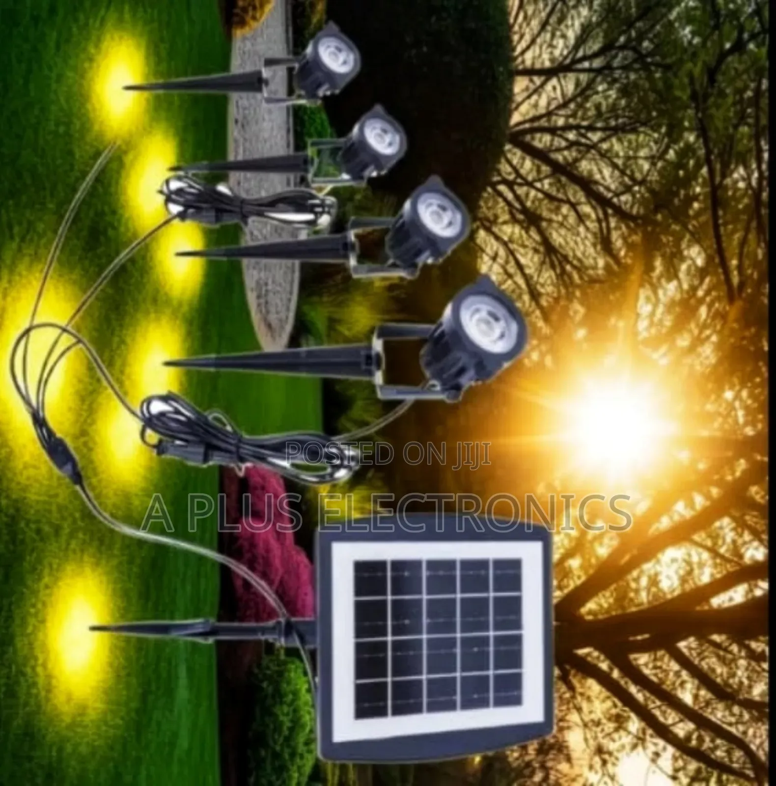 4+1 Solar Garden Light