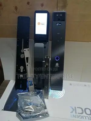 Tuya Remotely 3d Face Recognition Smart Door Lock With Camera