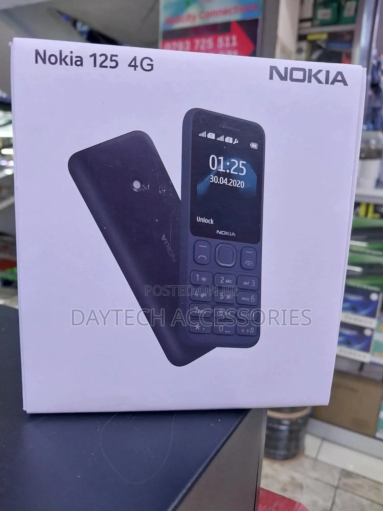 New Nokia 125 Black