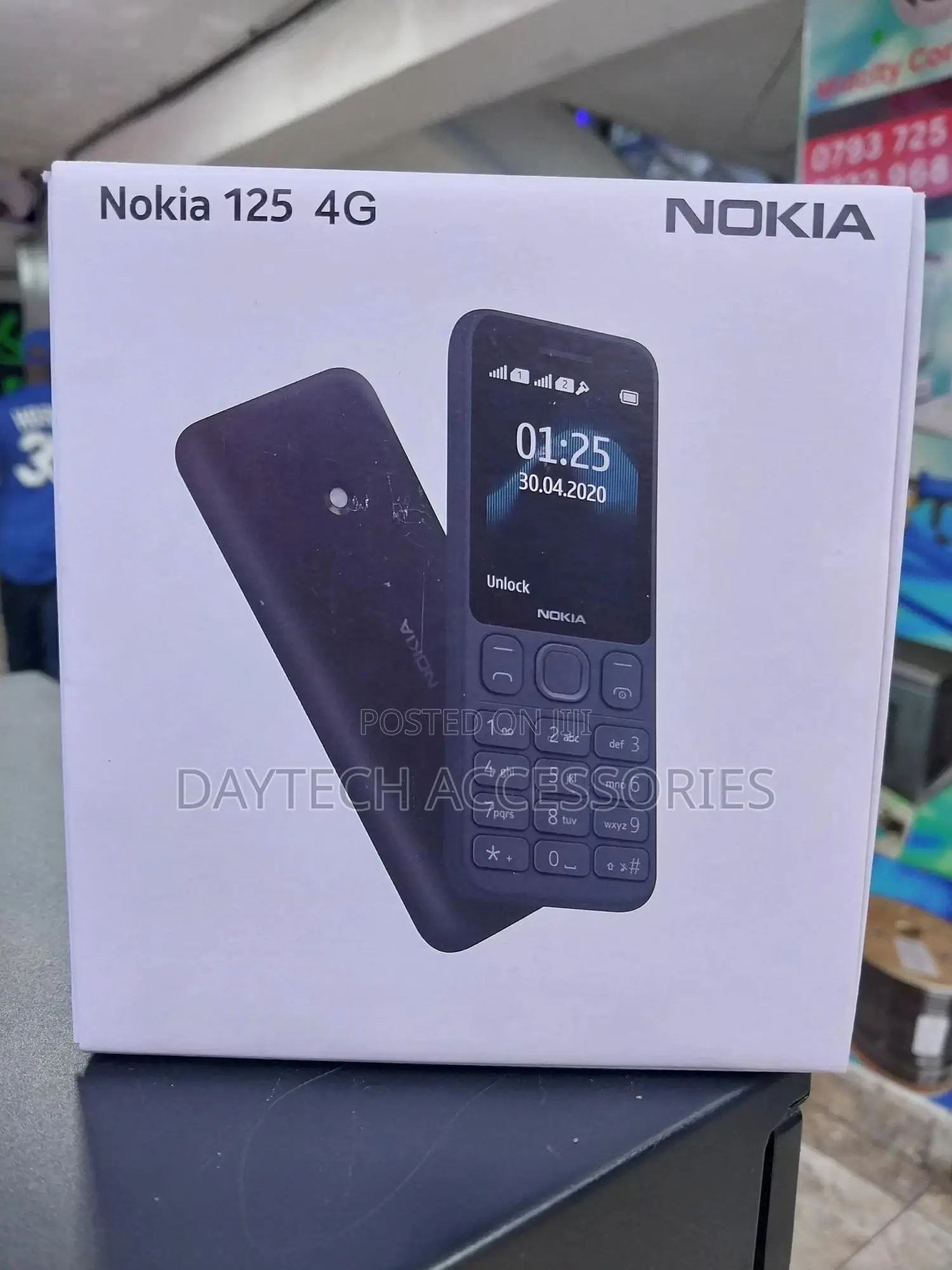 New Nokia 125 Black