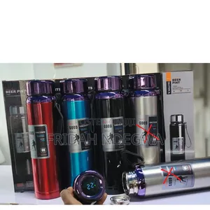 *Good Travel Companion Top Sport Vacuum Flask With Temperature Display